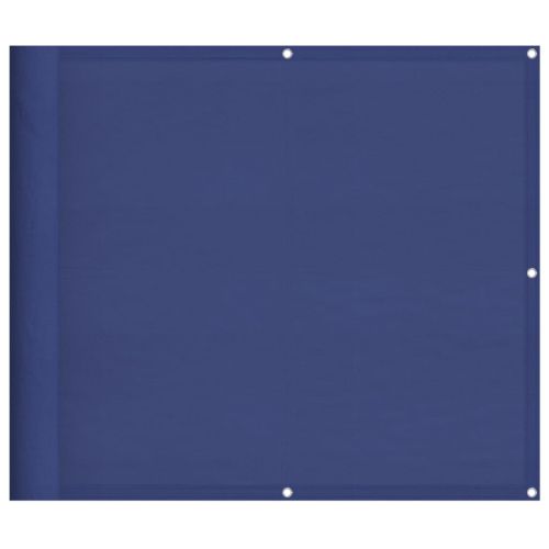 Балконски параван син 90x800 см 100% полиестер оксфорд