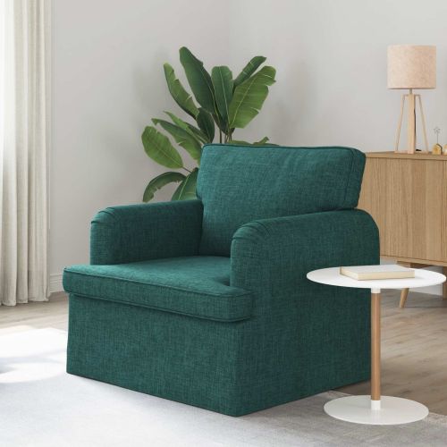 Диван 60cm Тъмен зелен Метал