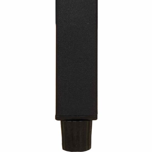 Комплект за външни мебели 3 pcs Черен и Туркоаз ПЕ ратан