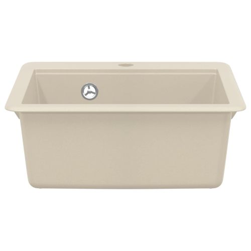 Мивка Бежово 470 x 440 мм Гранит