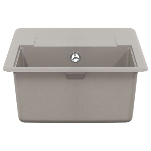 Мивка Сив 670 x 460 мм 80% Кварц и 20% Смола