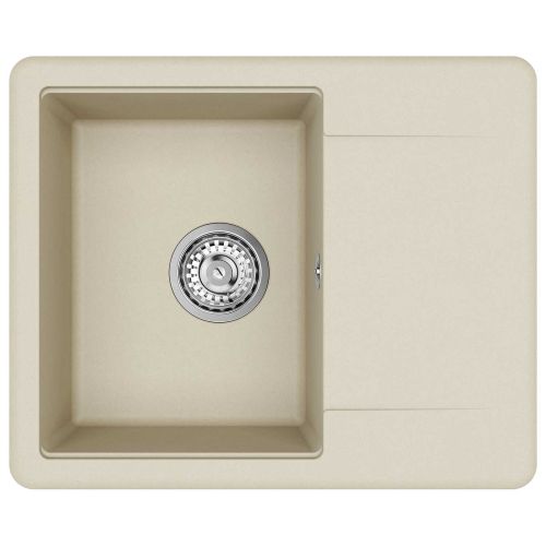 Мивка Бежово 560 x 460 мм 80% Кварц и 20% Смола