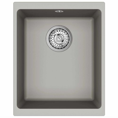 Мивка Сив 370 x 460 мм 80% Кварц и 20% Смола