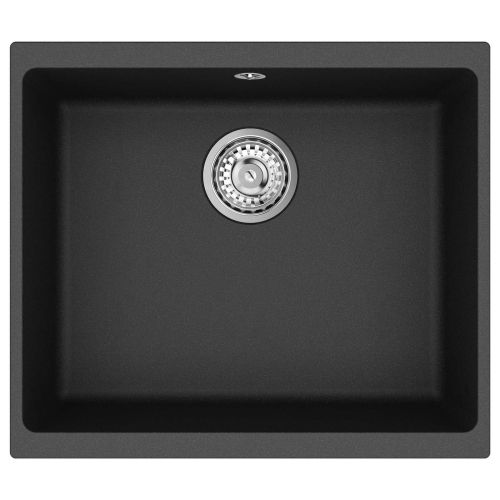 Мивка Черно 530 x 460 мм 80% Кварц и 20% Смола