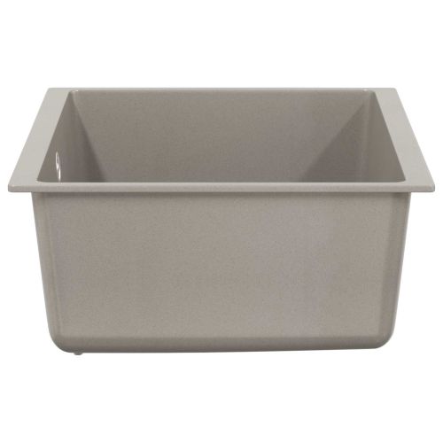 Мивка Сив 530 x 460 мм 80% Кварц и 20% Смола