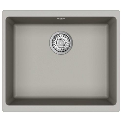 Мивка Сив 530 x 460 мм 80% Кварц и 20% Смола