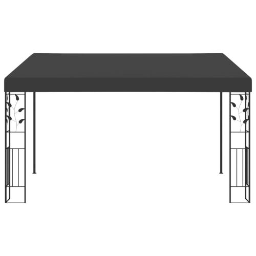 Шатра за стенен монтаж, 4x3x2,5 м, антрацит