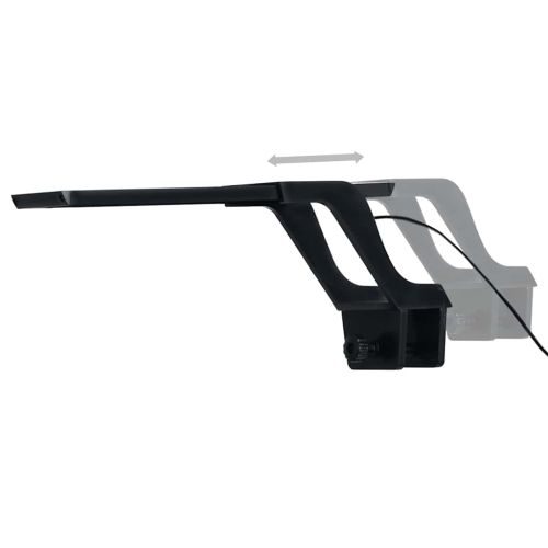 LED лампа за аквариум със скоба, 25-45 см, синьо и бяло