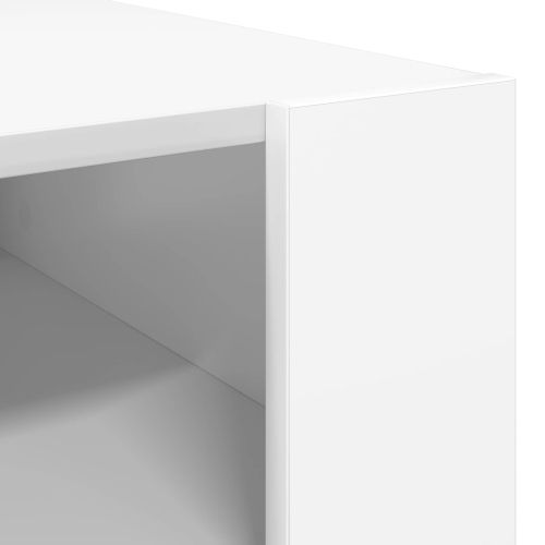 Масичка за кафе Бяло 92 x 53 x 45 см Инженерно дърво