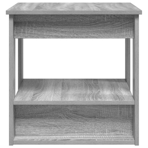 Масичка за кафе Сив Сонома 51 x 50 x 50 см Инженерно дърво