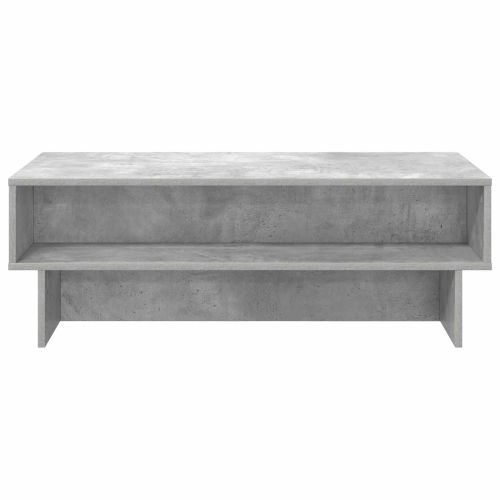 Масичка за кафе Циментено сиво 100 x 46 x 35 см Инженерно дърво