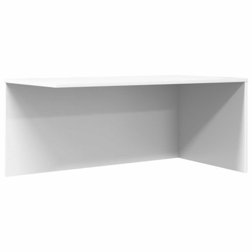 Комплект кафе маса 2 pcs Бяло Инженерно дърво