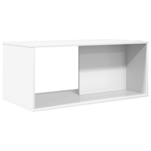 Комплект кафе маса 2 pcs Бяло Инженерно дърво