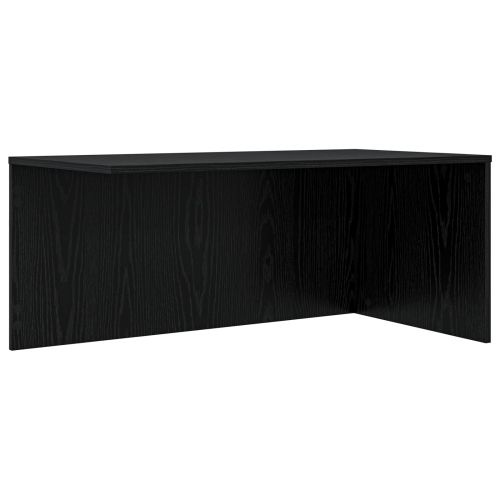 Комплект кафе маса 2 pcs Черния дъб Инженерно дърво