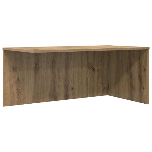 Комплект кафе маса 2 pcs Дъб Инженерно дърво