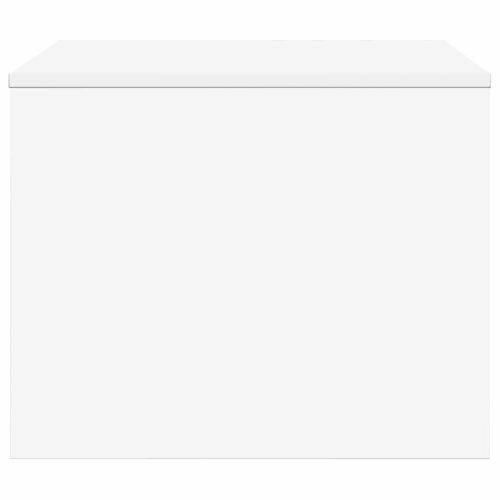 Масичка за кафе Бяло 60 x 50 x 40 см Инженерно дърво