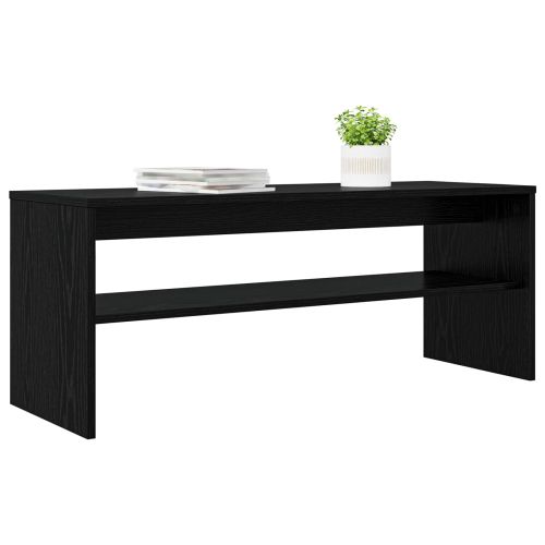 ТВ шкаф Черния дъб 100 x 35 x 40 см Инженерно дърво