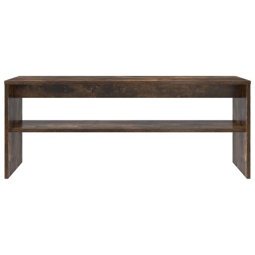 ТВ шкаф Димян дъб 100 x 35 x 40 см Инженерно дърво