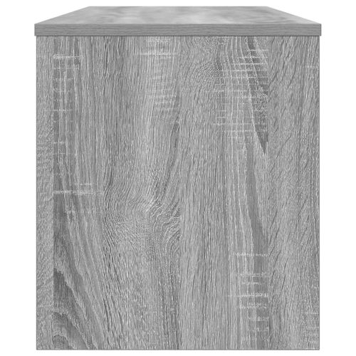 ТВ шкаф Сив Сонома 100 x 35 x 40 см Инженерно дърво