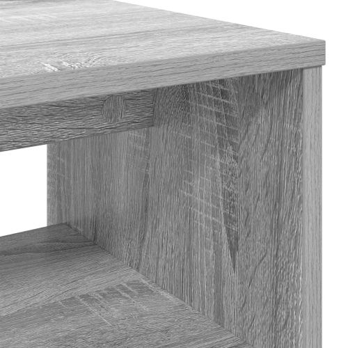 ТВ шкаф Сив Сонома 100 x 35 x 40 см Инженерно дърво