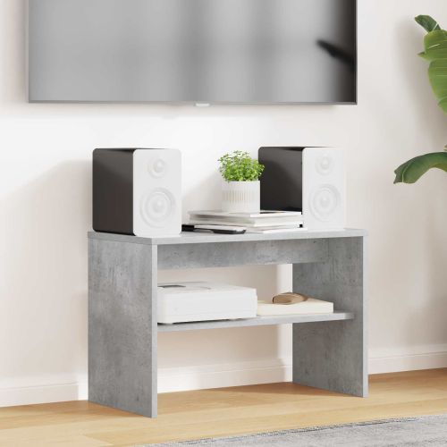 ТВ шкаф Циментено сиво 60 x 30 x 40 см Инженерно дърво