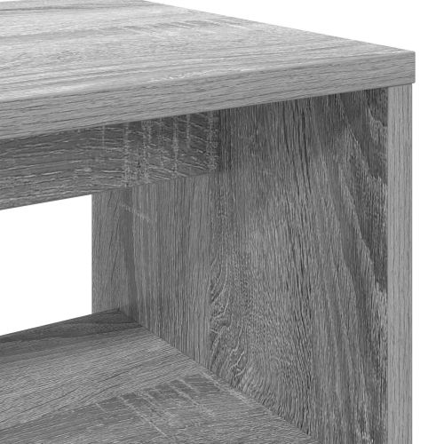 ТВ шкаф Сив Сонома 100 x 30 x 40 см Инженерно дърво