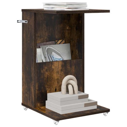 Странична маса Димян дъб 40 x 35 x 60 см Инженерно дърво