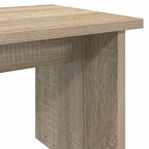 Шкаф за обувки с рафт 2 pcs Сонома дъб Инженерно дърво