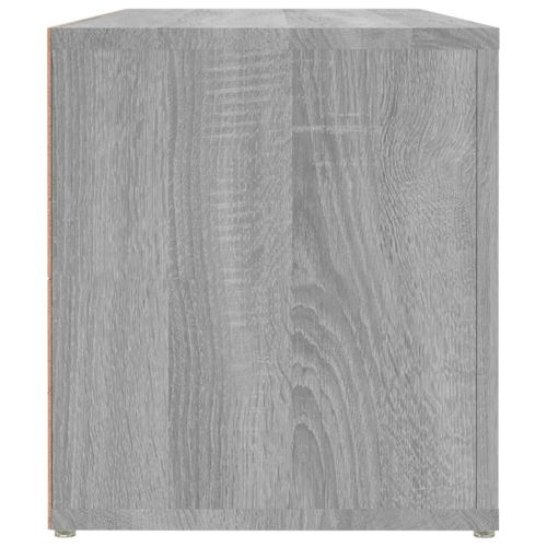 ТB шкаф, сив сонома, 100x31,5x35 см, инженерно дърво