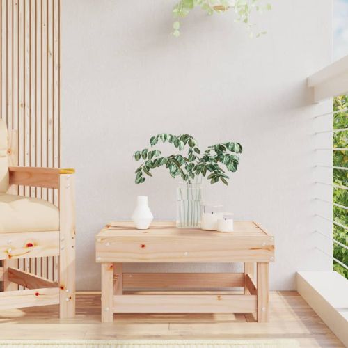 Градинска табуретка, борово дърво масив