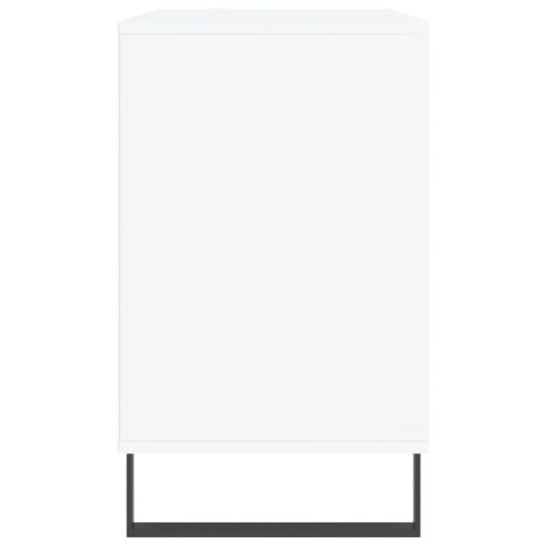 Шкаф за обувки, бял, 102x36x60 см, инженерно дърво