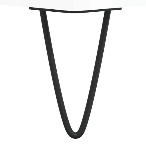 Шкаф за баня, бял гланц, 65x33x60 см, инженерно дърво