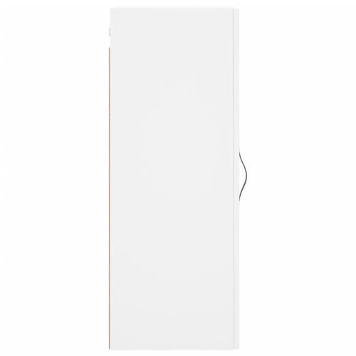 Стенен шкаф бял 34,5x34x90 см