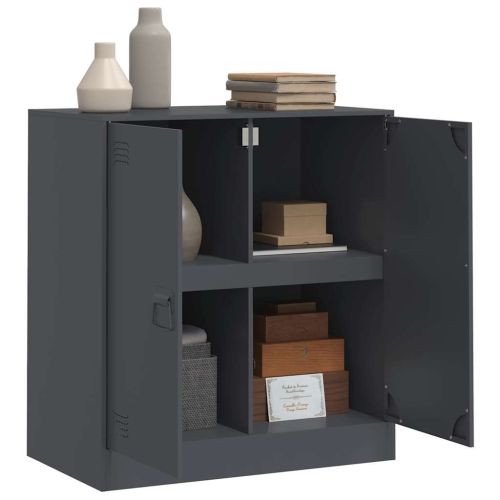 Бюфет, антрацит, 67x39x73 см, стомана