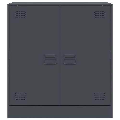 Бюфет, антрацит, 67x39x73 см, стомана