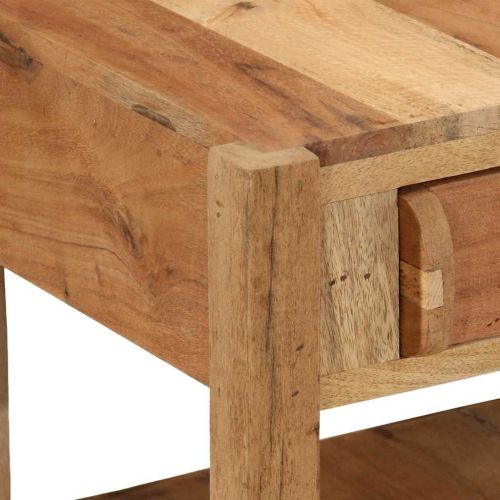 ТВ шкаф Кафяво 83 x 33 x 46 см Солидно възстановено дърво