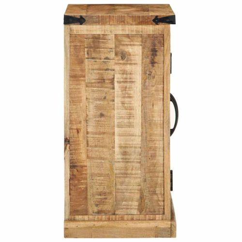 Служебен шкаф Кафяво 55 x 35 x 70 cm Грубо мангово дърво