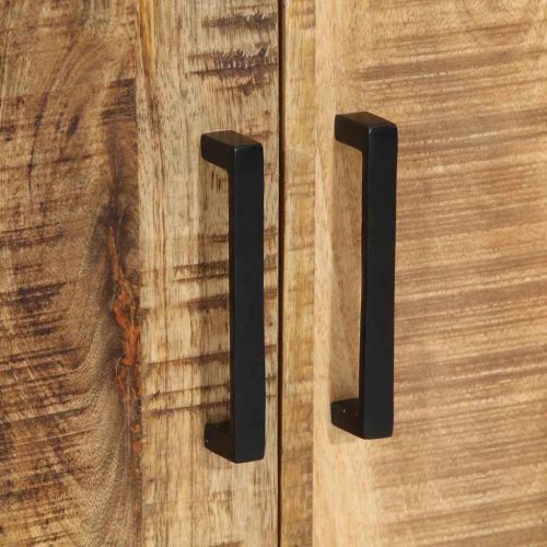 Нощен шкаф 2 pcs Кафяв и черен 50 x 30 x 45 см