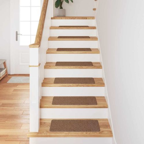 Килимчета против подхлъзване за стълби 15 pcs Жълто 60 x 25 cm