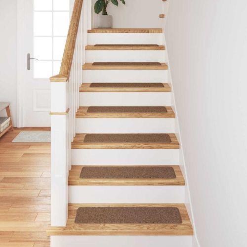 Килимчета против подхлъзване за стълби 15 pcs Жълто 75 x 20 cm