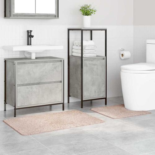 Комплект антислип килими за баня 2 pcs Крем ПП