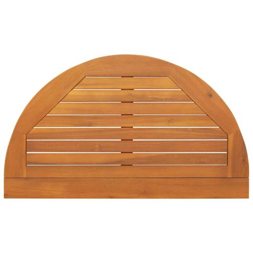 Градинска маса Кафяво 78 x 46 x 75 см Солидно акациево дърво