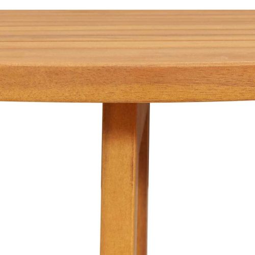 Градинска маса Кафяво 78 x 46 x 75 см Солидно акациево дърво