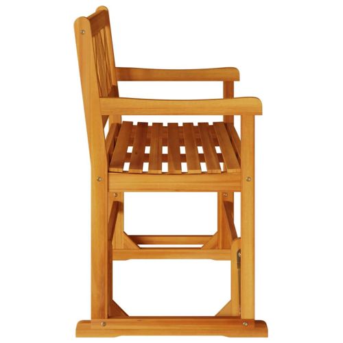 Легло пейка Кафяво 110 x 59 x 97 см Солидно акациево дърво