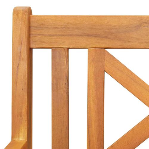 Легло пейка Кафяво 110 x 59 x 97 см Солидно акациево дърво