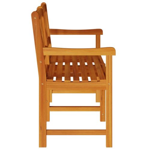 Градинска пейка Кафяво 150 x 56 x 90 см Солидно акациево дърво