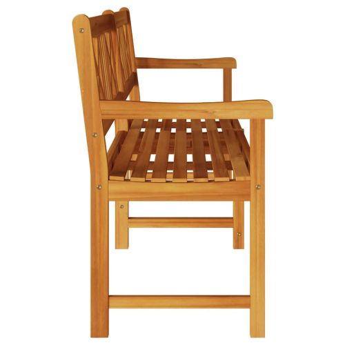 Градинска пейка Кафяво 220 x 56 x 90 см Солидно акациево дърво