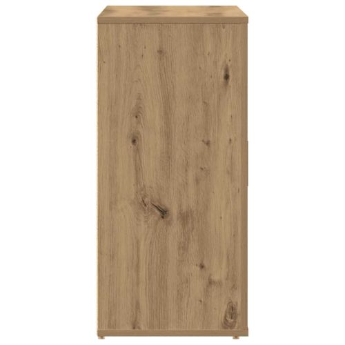 Сайдборд, дъб артизан, 80x33x70 см, инженерно дърво