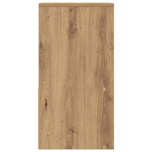 Нощни шкафчета с чекмеджета, 2 бр, дъб артизан, 35x34x66,5 см