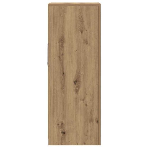 LED конзолна маса Кафяво 41 x 37 x 100 см Инженерно дърво